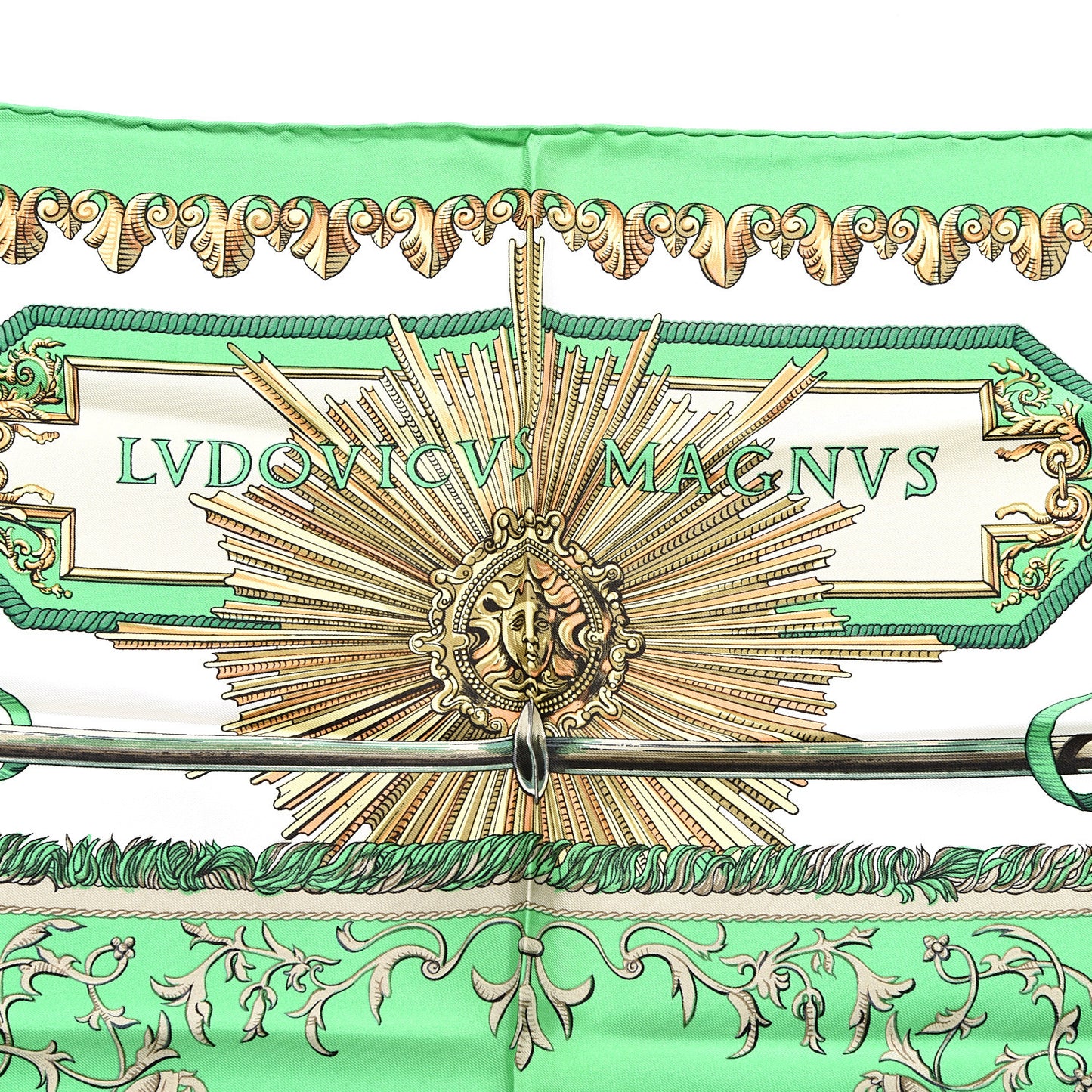 Silk Ludovicus Magnus Scarf 90
