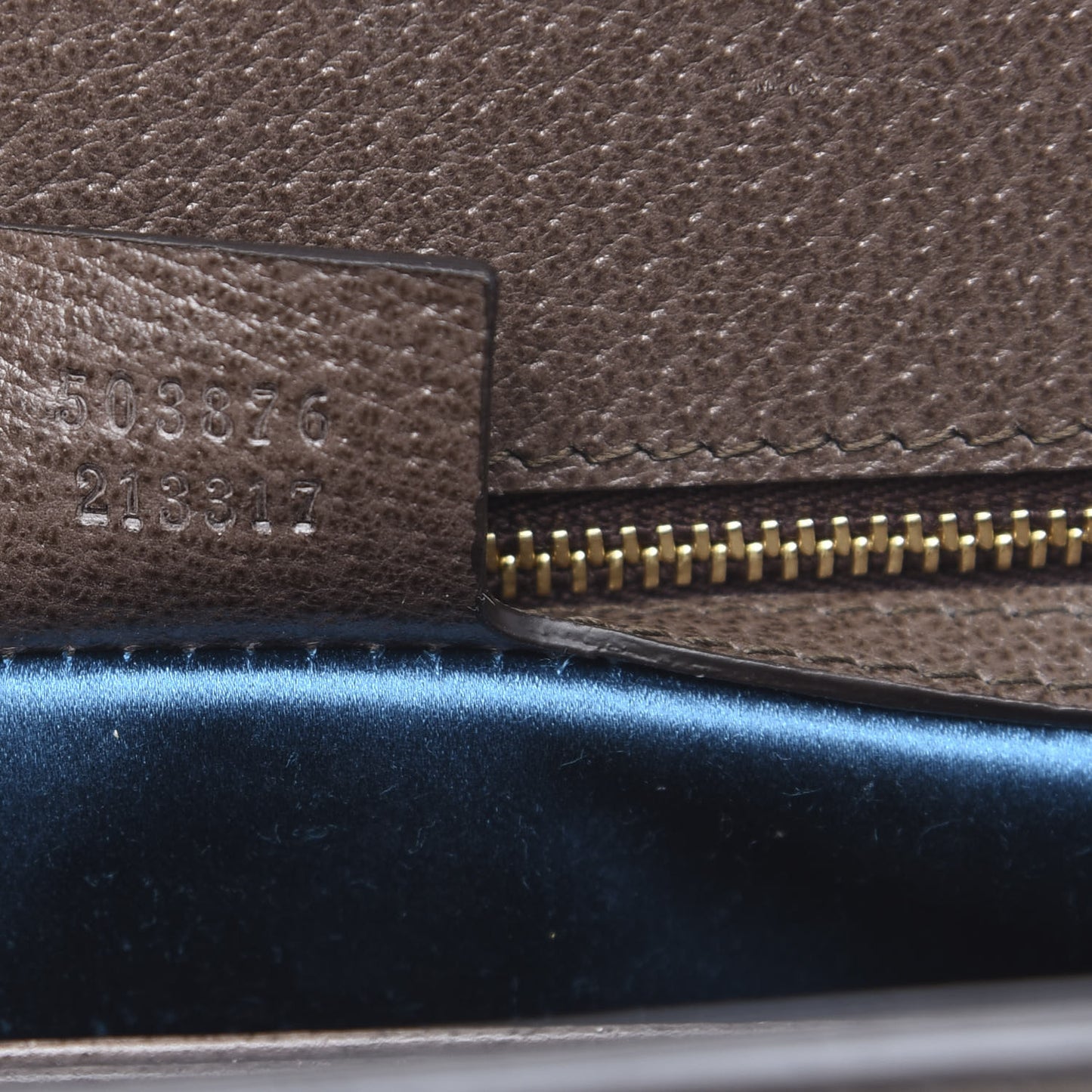 GG Supreme Monogram Web Medium Ophidia Chain Shoulder Bag Brown