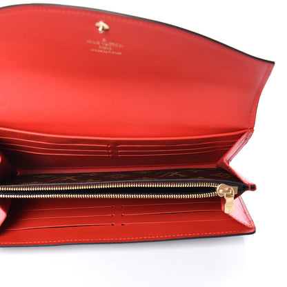 Louis Vuitton Monogram Sarah Tuileries Wallet Marron 5 of 6
