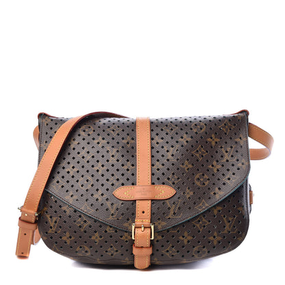 Louis Vuitton Monogram SC Flore Saumur Teal 1 of 11