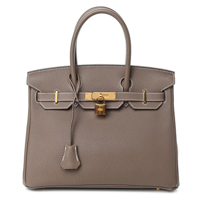 Hermes Togo Birkin 30 Etoupe 1 of 14