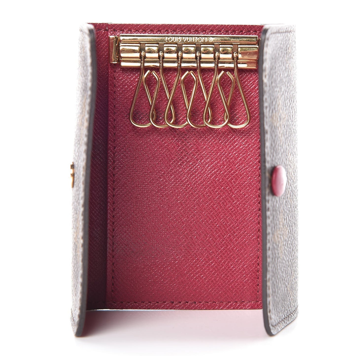 Monogram 6 Key Multicles Holder Fuchsia