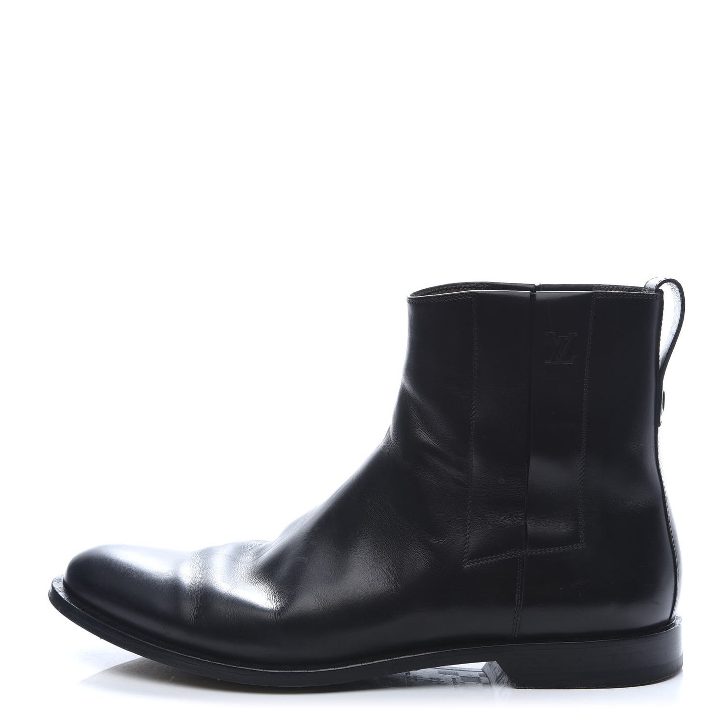 Calfskin Ankle Boots 8.5 Black