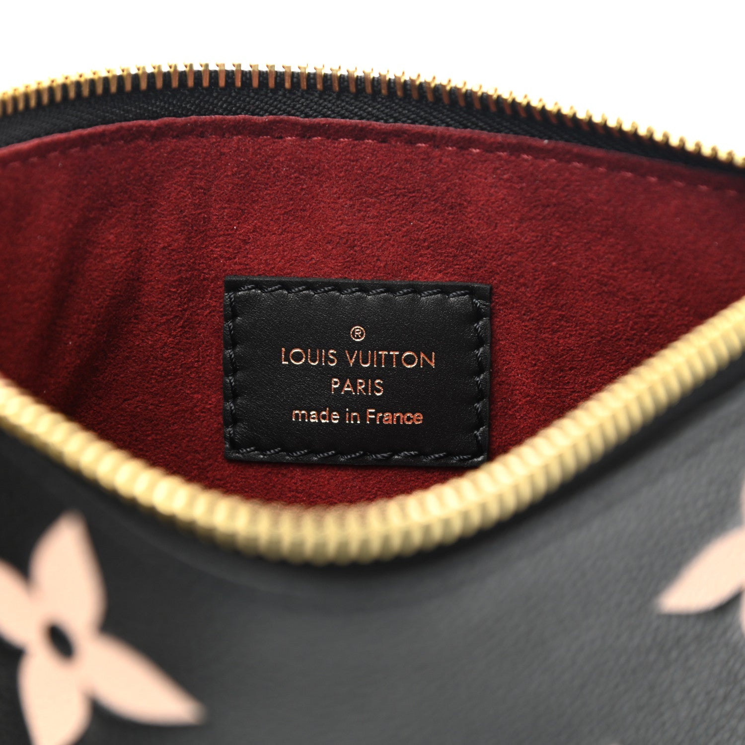 Louis Vuitton Empreinte Monogram Giant Neonoe MM Pochette Black Beige 6 of 6