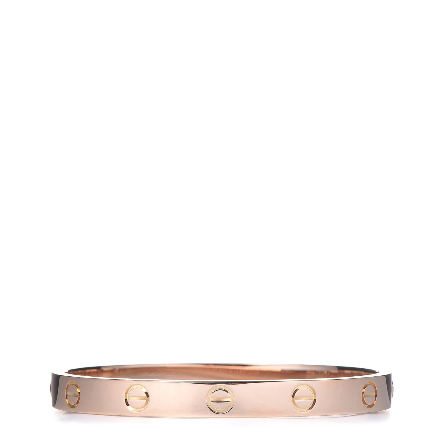 18K Pink Gold LOVE Bracelet 16
