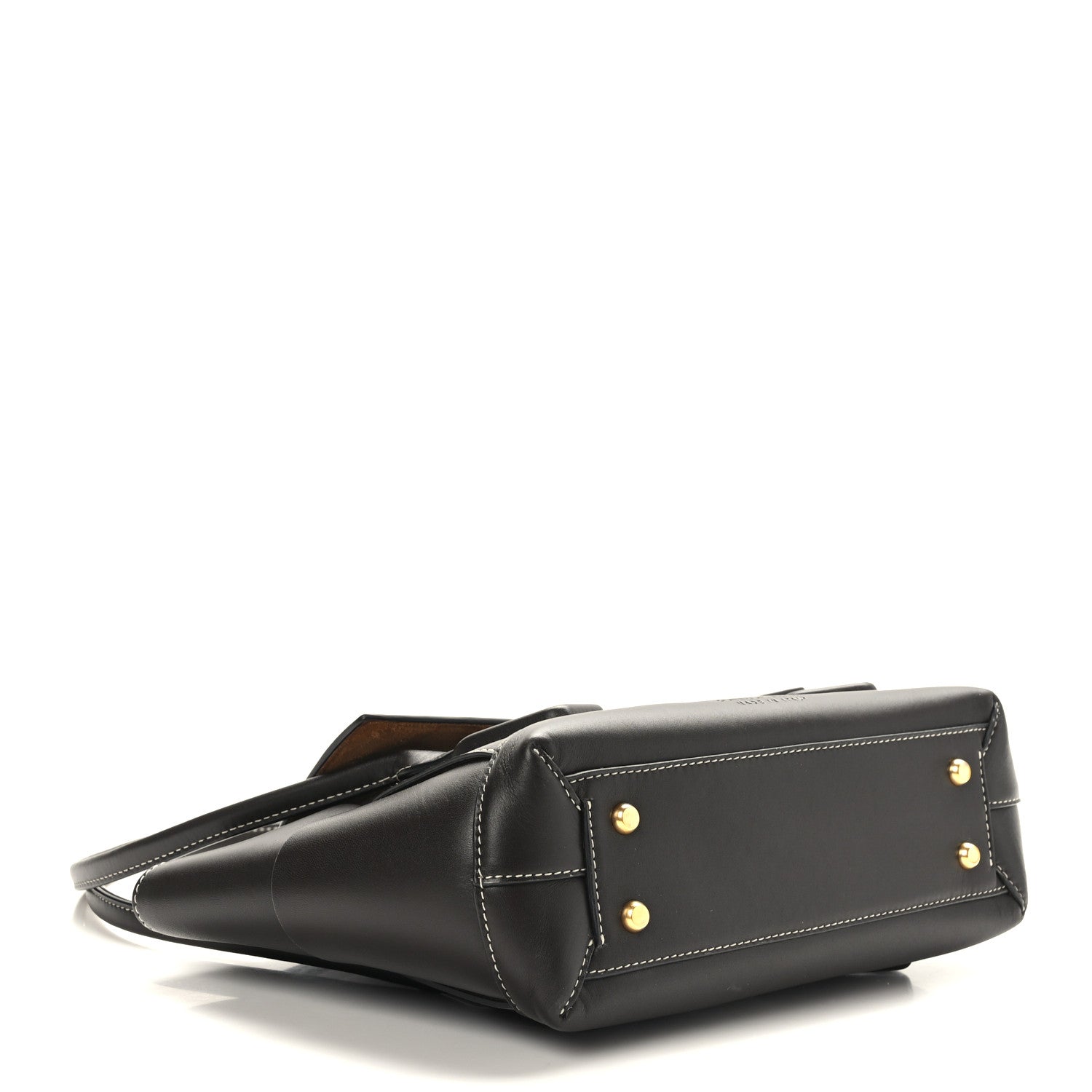 Bottega Veneta French Calfskin Maxi Intrecciato Small Arco Black 4 of 9