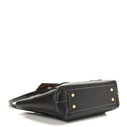 Bottega Veneta French Calfskin Maxi Intrecciato Small Arco Black 4 of 9