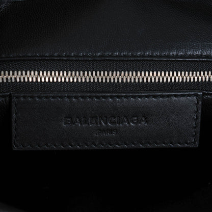Balenciaga Calfskin Le Dix Soft Cabas M Shoulder Bag Black 6 of 7
