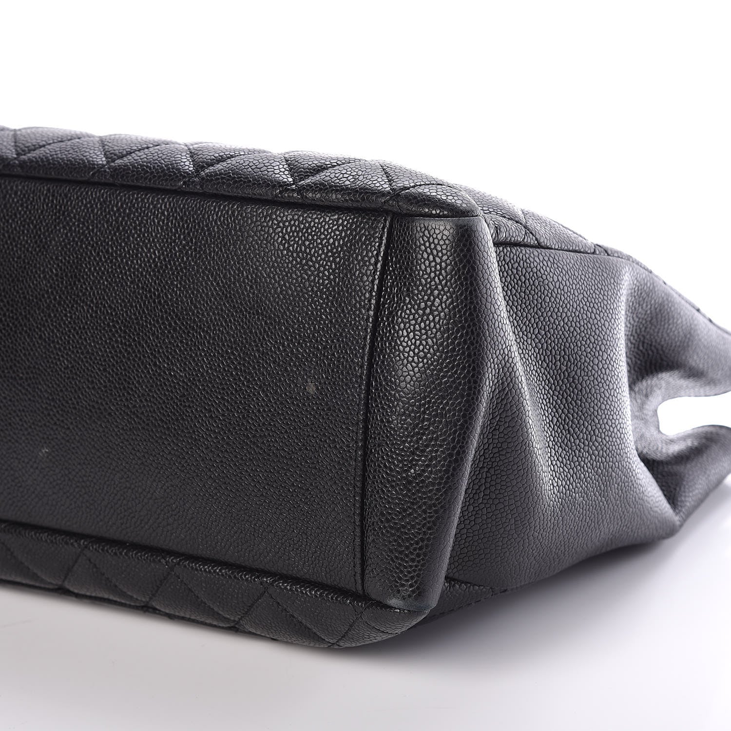 Chanel Caviar Quilted Grand Shopping Tote GST Black 9 of 11