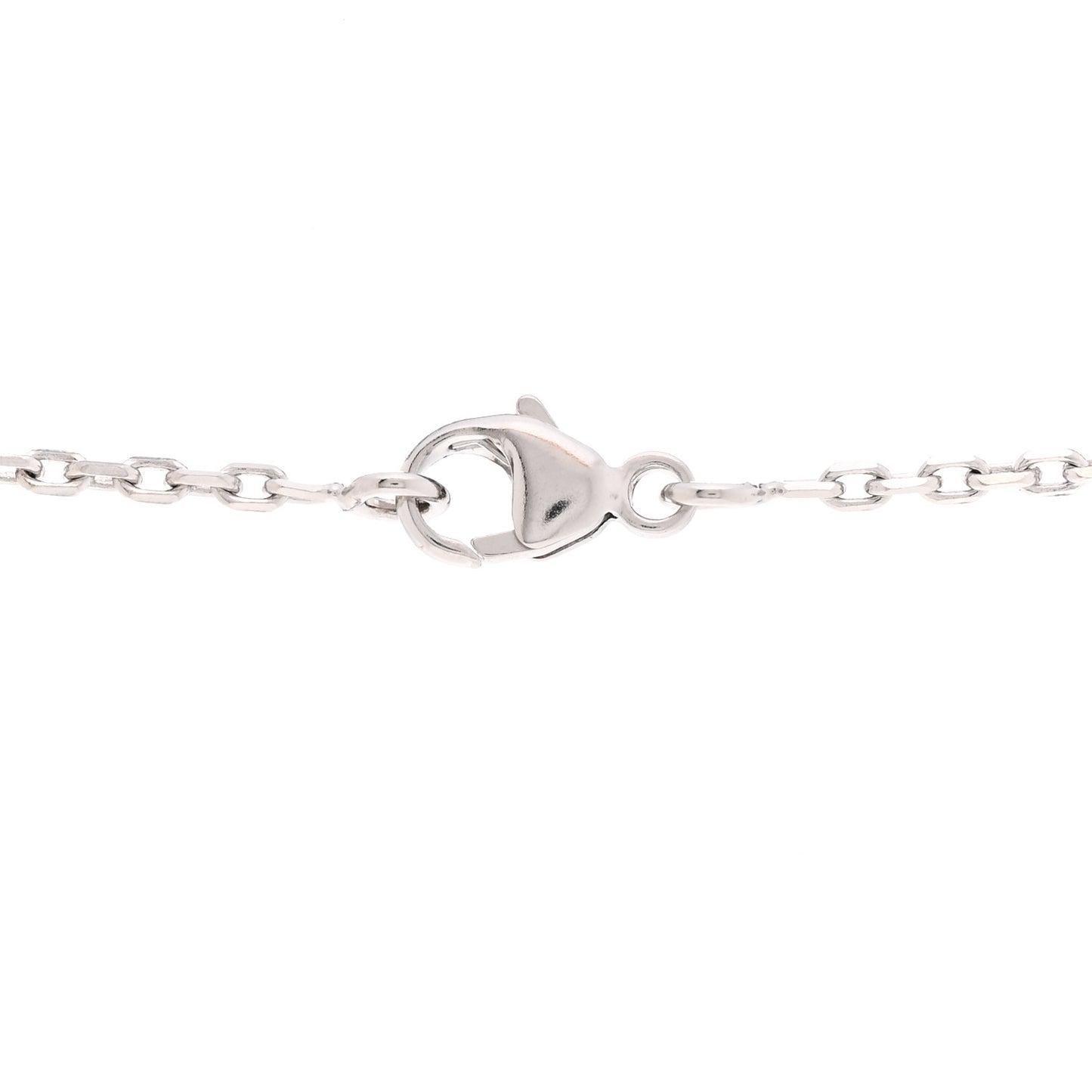 Lacquered Palladium Pop H Pendant Necklace Jaune Mimosa