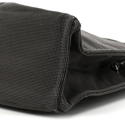 Hermes Toile Fourre Tout MM Grey Black 7 of 12