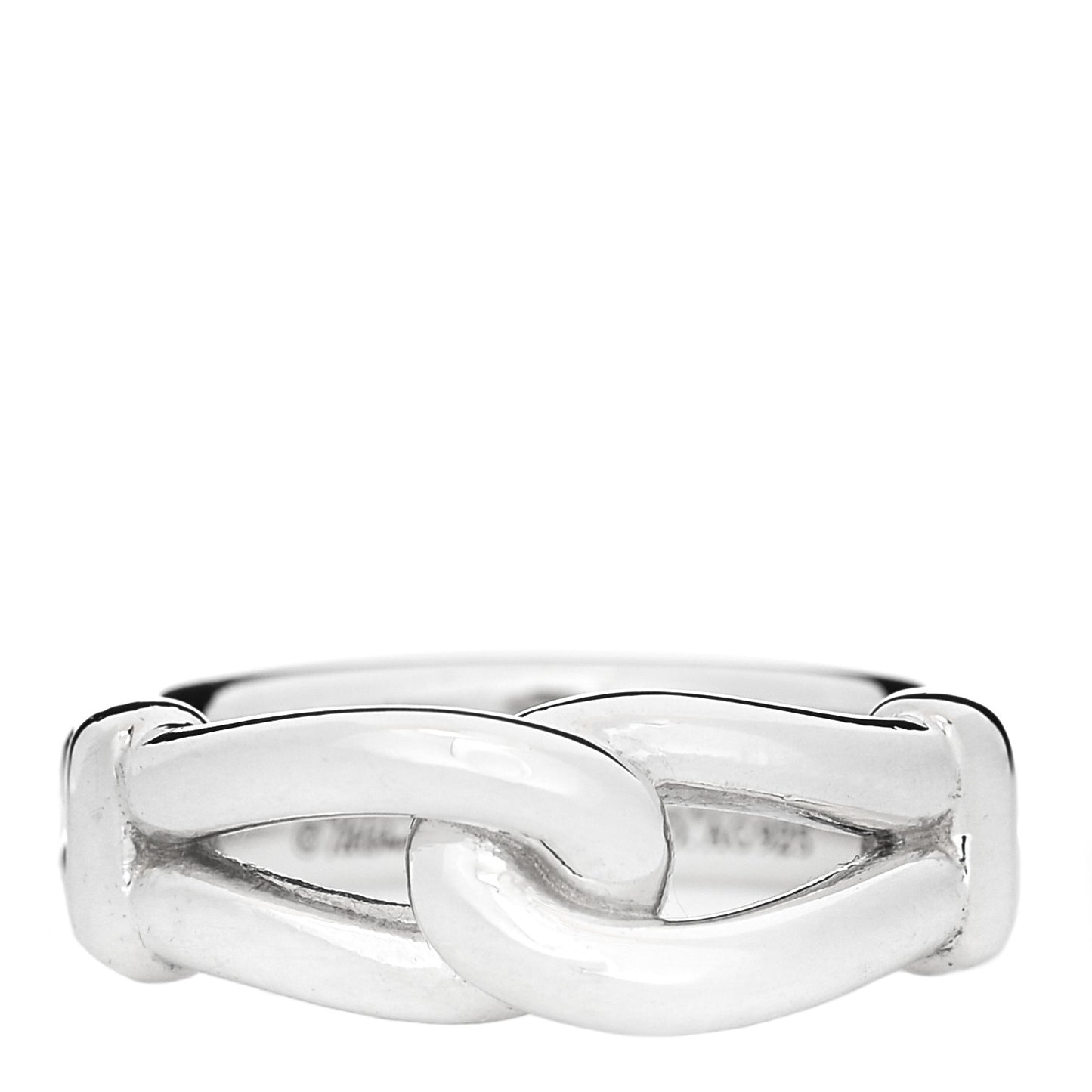 Sterling Silver Paloma Picasso Knot Ring 46 3.75