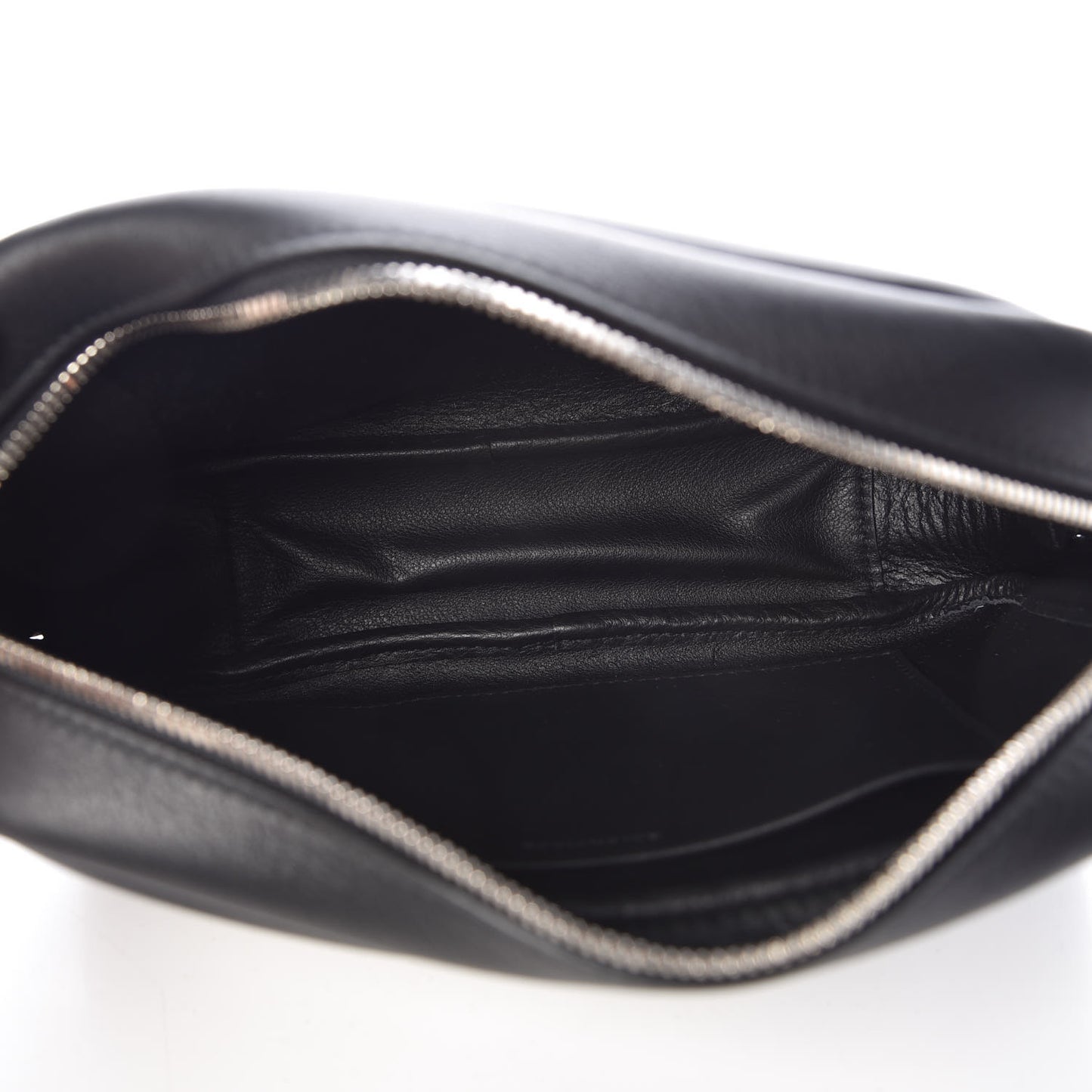 Calfskin Logo S Everyday Camera Bag Black