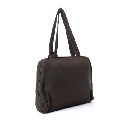 Prada Tessuto Nylon Tote Brown 3 of 11