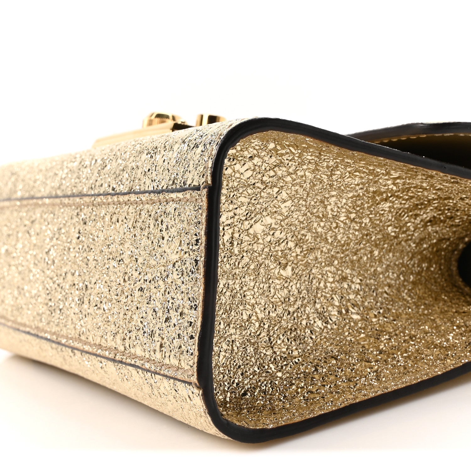 Gucci Galassia Small Padlock Shoulder Bag Platino 1803760