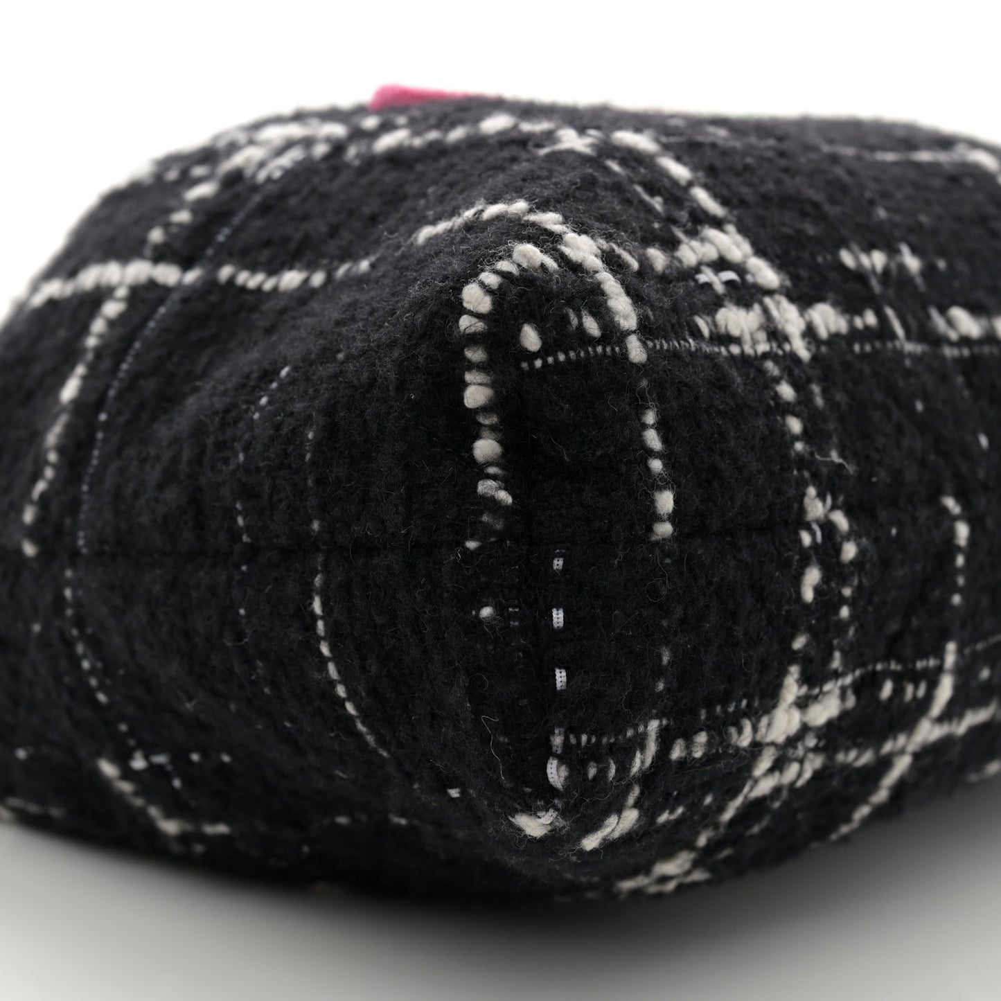 Wool Tweed Quilted Chanel 22 Black Multicolor