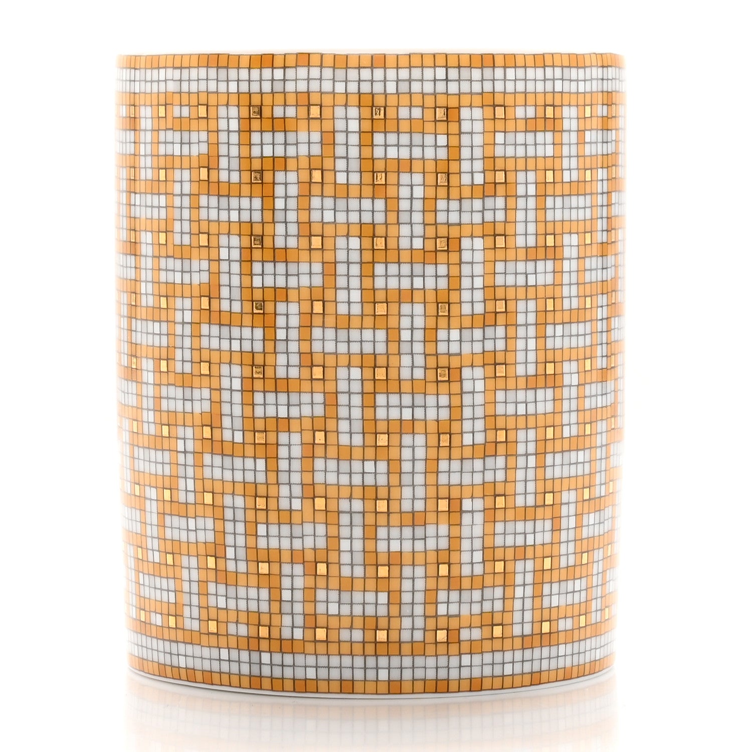 Hermes Porcelain Mosaique au 24 Mug Gold 4 of 10