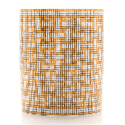 Hermes Porcelain Mosaique au 24 Mug Gold 4 of 10