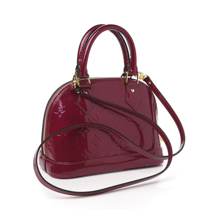 Louis Vuitton Vernis Alma BB Magenta 2 of 12