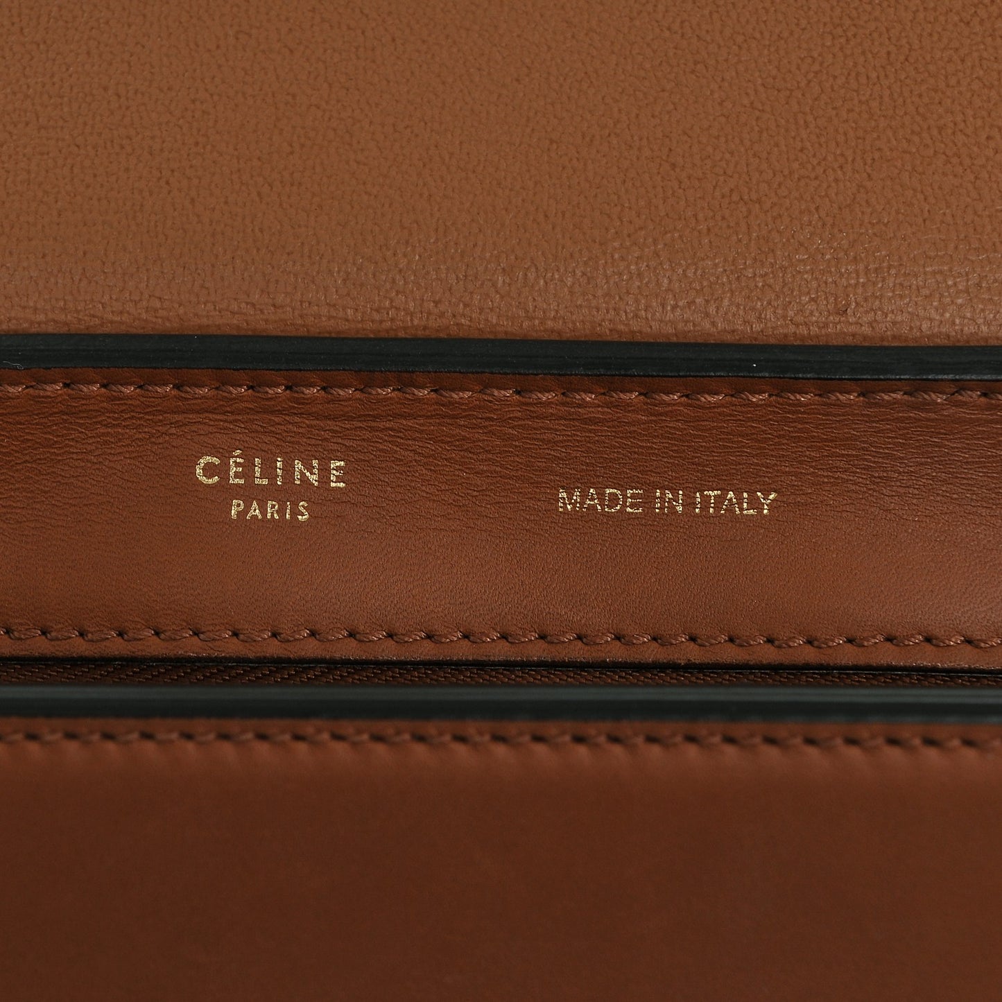 Natural Calfskin Suede Medium Trapeze Tan