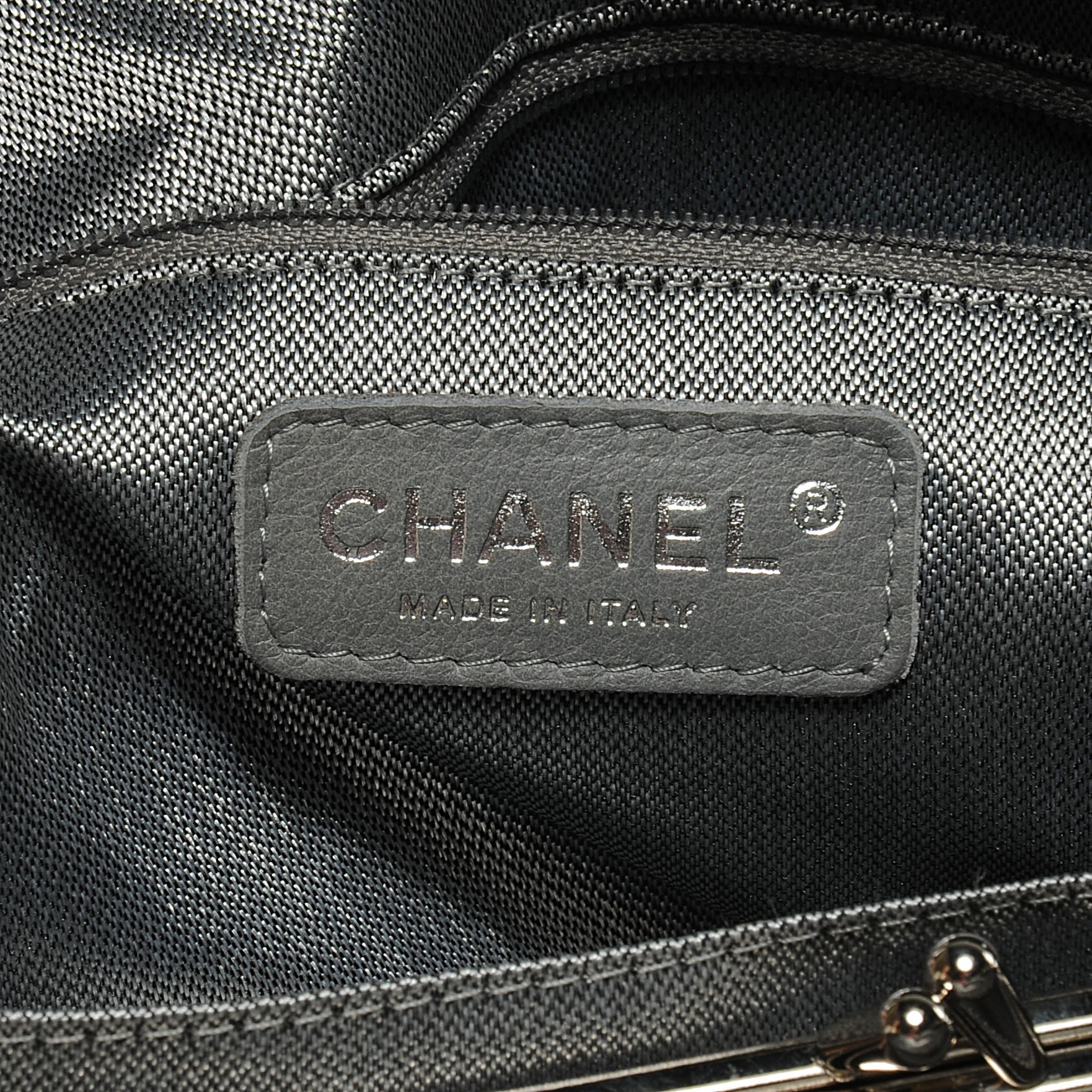 Chanel Lambskin Vertical Quilted Mademoiselle Camera Case Green 5 of 7