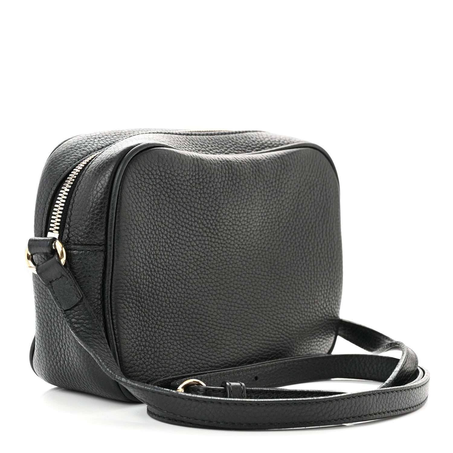 Gucci Pebbled Calfskin Small Soho Disco Bag Black 3 of 15