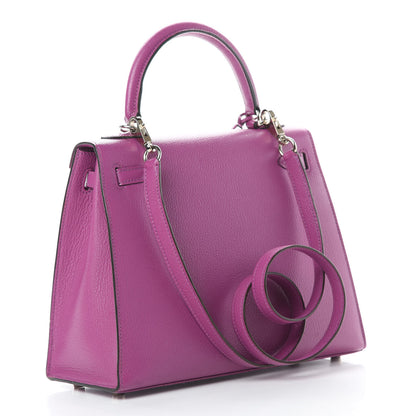 Hermes Chevre Mysore Kelly Sellier 25 Cyclamen 3 of 14
