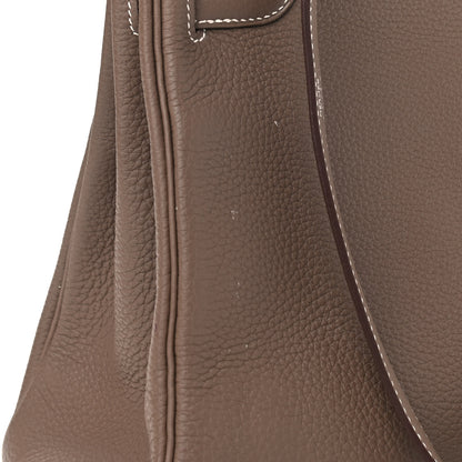 Hermes Togo Kelly Retourne 32 Etoupe 12 of 15