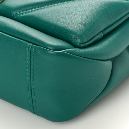 Bulgari Calfskin Matelasse Mini Serpenti Cabochon Crossbody Bag Jade Green 10 of 10