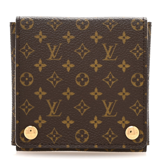 Monogram Folding Jewelry Case