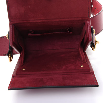 Christian Dior Lambskin Dioraddict Lockbox Red 4 of 4