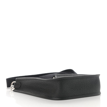 Hermes Taurillon Clemence Evelyne TPM Black 4 of 11