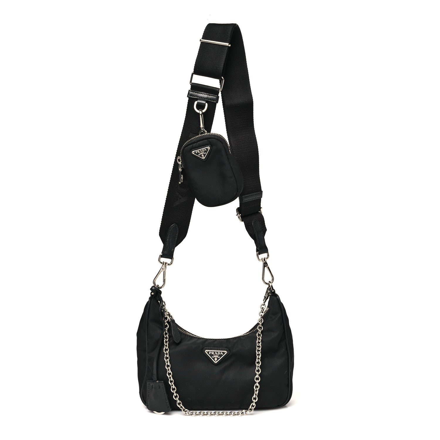 Prada Nylon Re-Edition 2005 Shoulder Bag Black 1 of 12