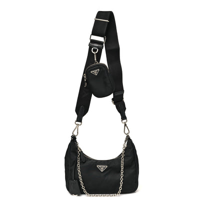 Prada Nylon Re-Edition 2005 Shoulder Bag Black 1 of 12