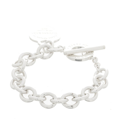 Tiffany Sterling Silver Return To Tiffany Heart Tag Toggle Bracelet 2 of 4