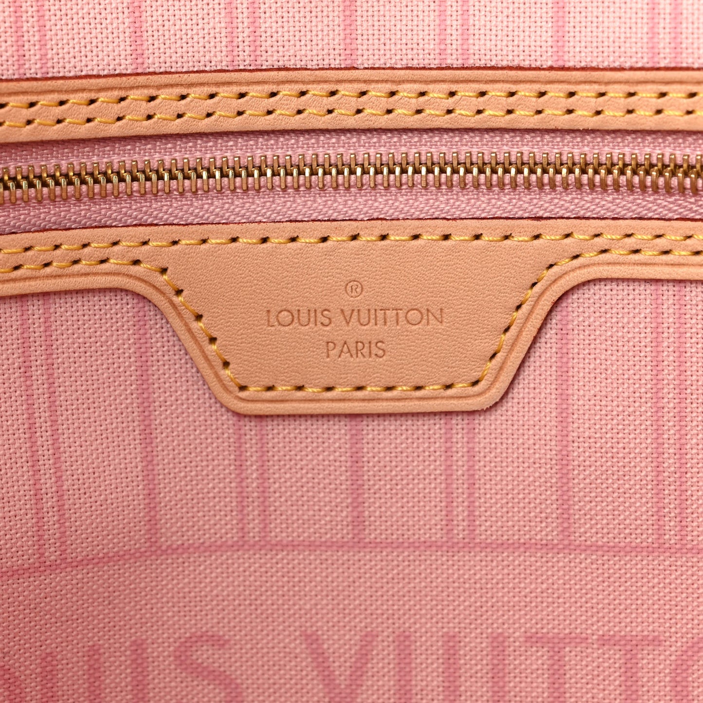 Damier Azur Neo Neverfull MM Rose Ballerine