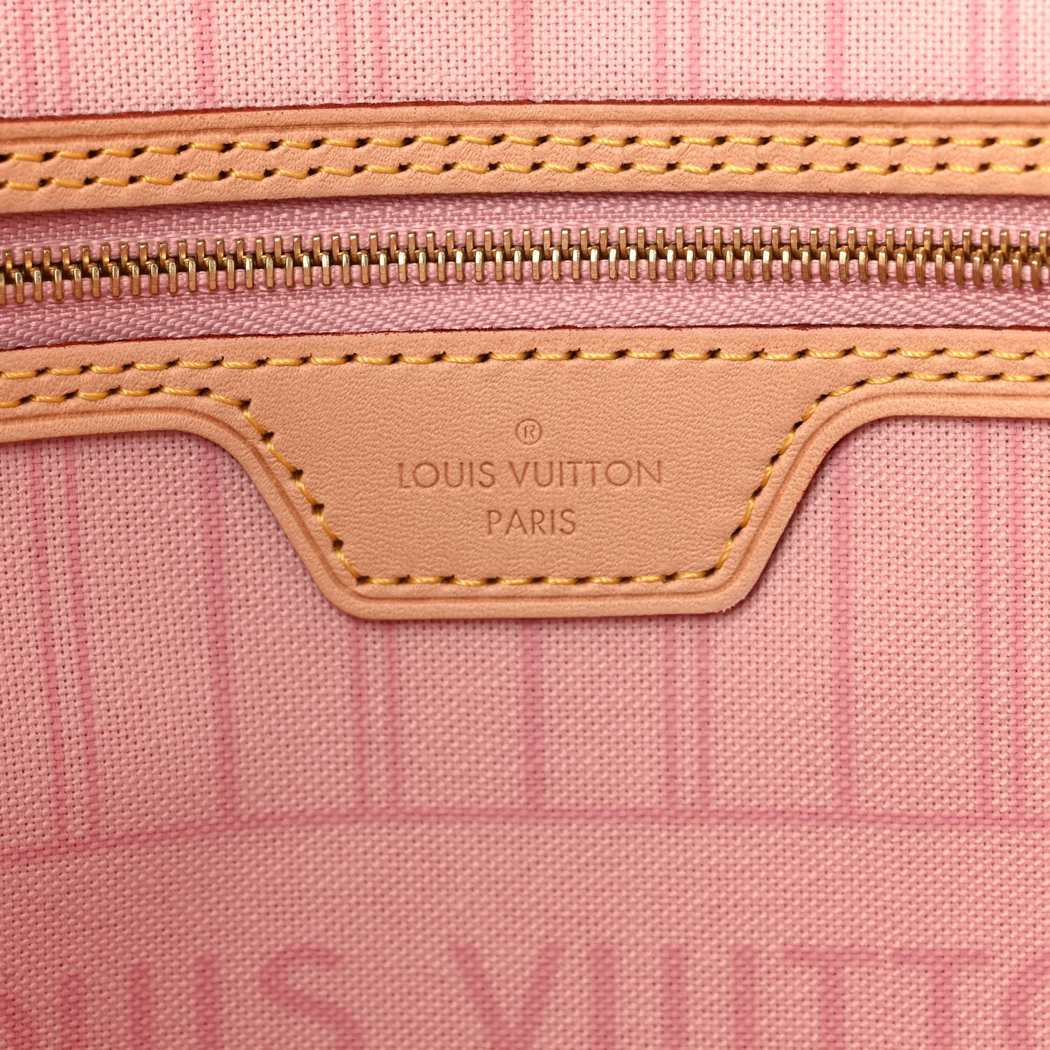 Louis Vuitton Damier Azur Neo Neverfull MM Rose Ballerine 6 of 11