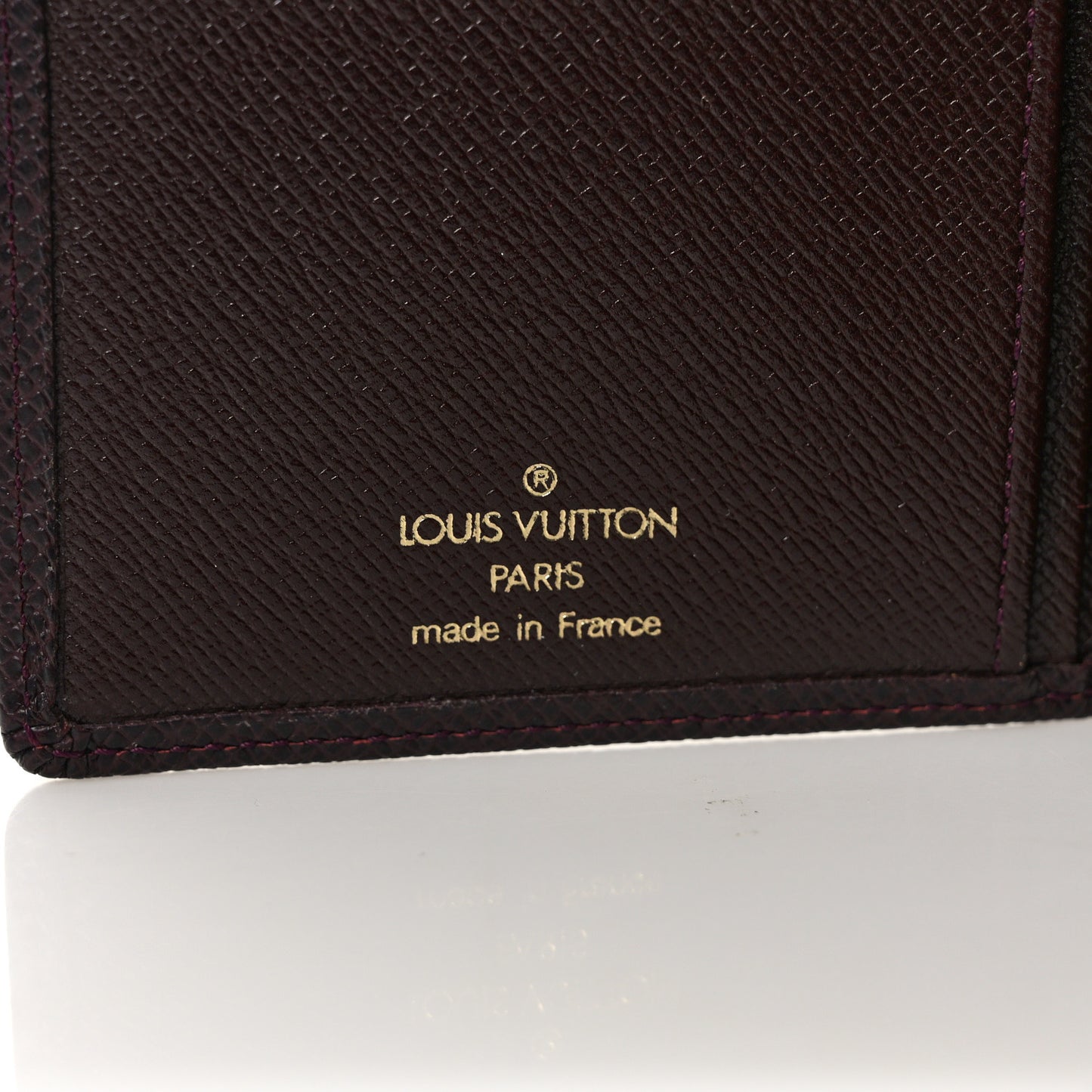 Taiga Porte Valeurs Organizer Wallet Acajou