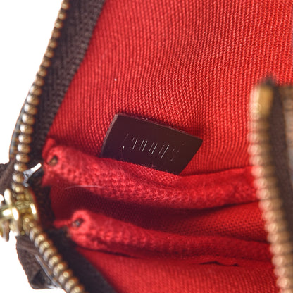 Louis Vuitton Damier Ebene Mini Pochette Accessories 7 of 9