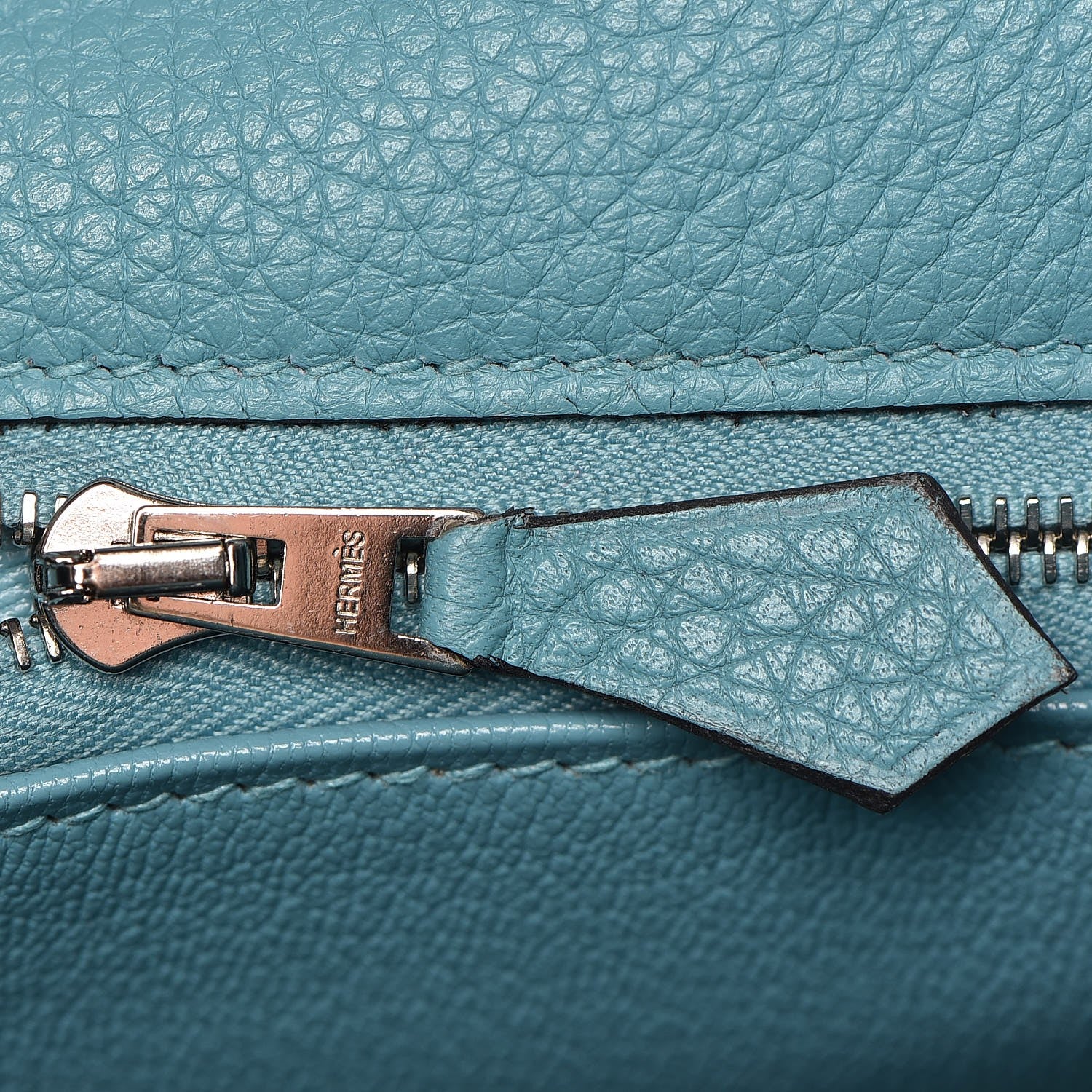 Hermes Taurillon Clemence Kelly Retourne 28 Bleu Saint Cyr 20 of 38