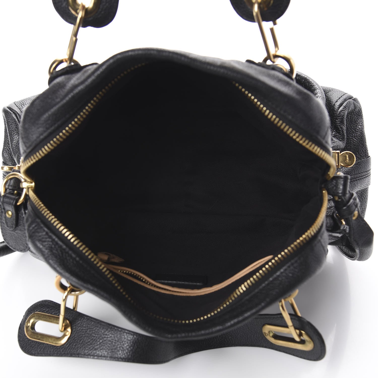 Chloe Calfskin Medium Paraty Black 4 of 8