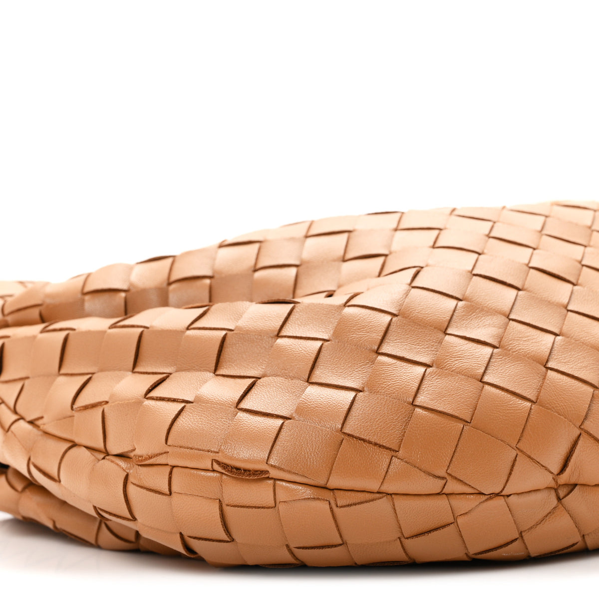 Bottega Veneta Nappa Intrecciato Teen Jodie Hobo Caramel 9 of 10