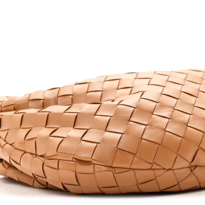Bottega Veneta Nappa Intrecciato Teen Jodie Hobo Caramel 9 of 10