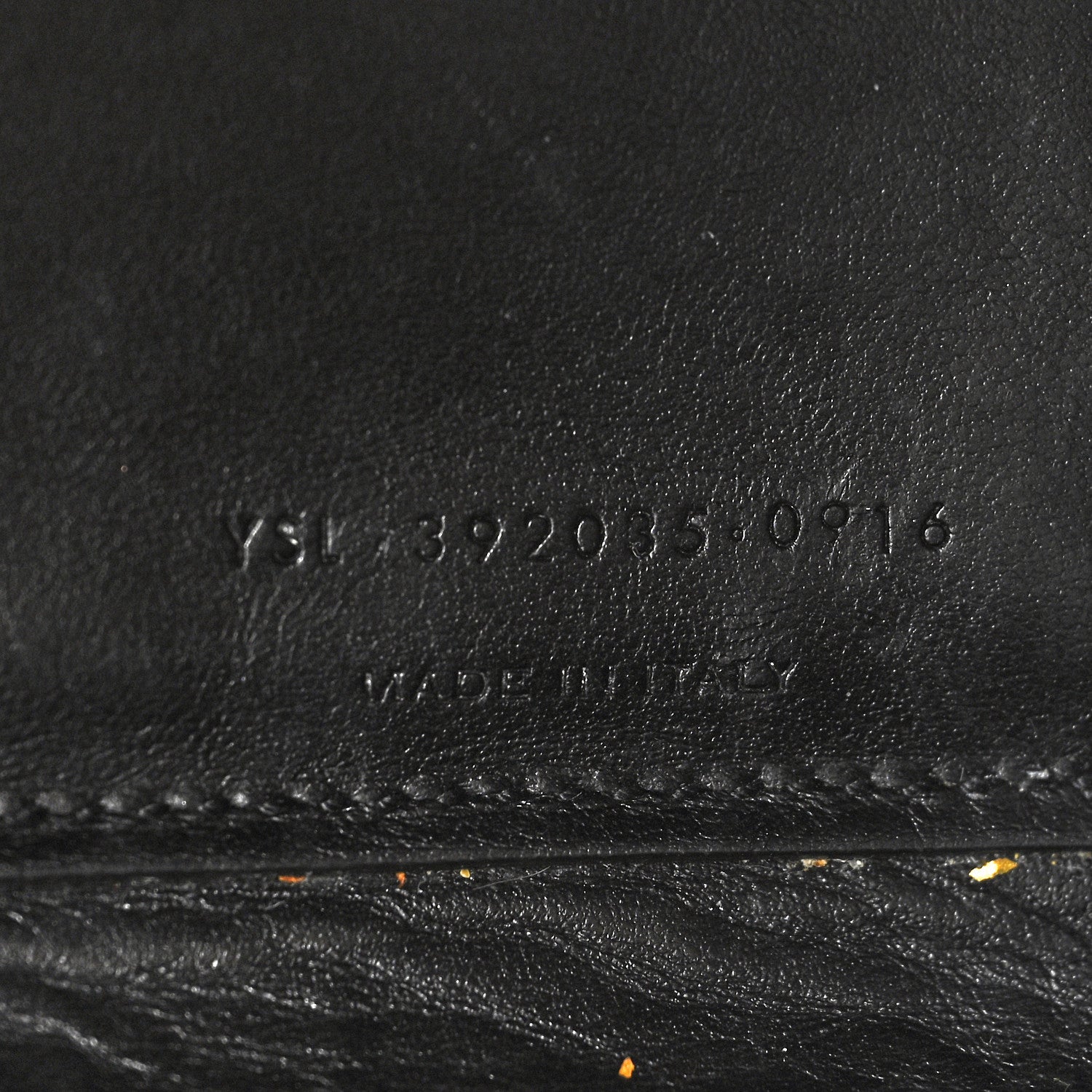 Saint Laurent Grained Calfskin Nano Sac De Jour Porcellana Black 7 of 12