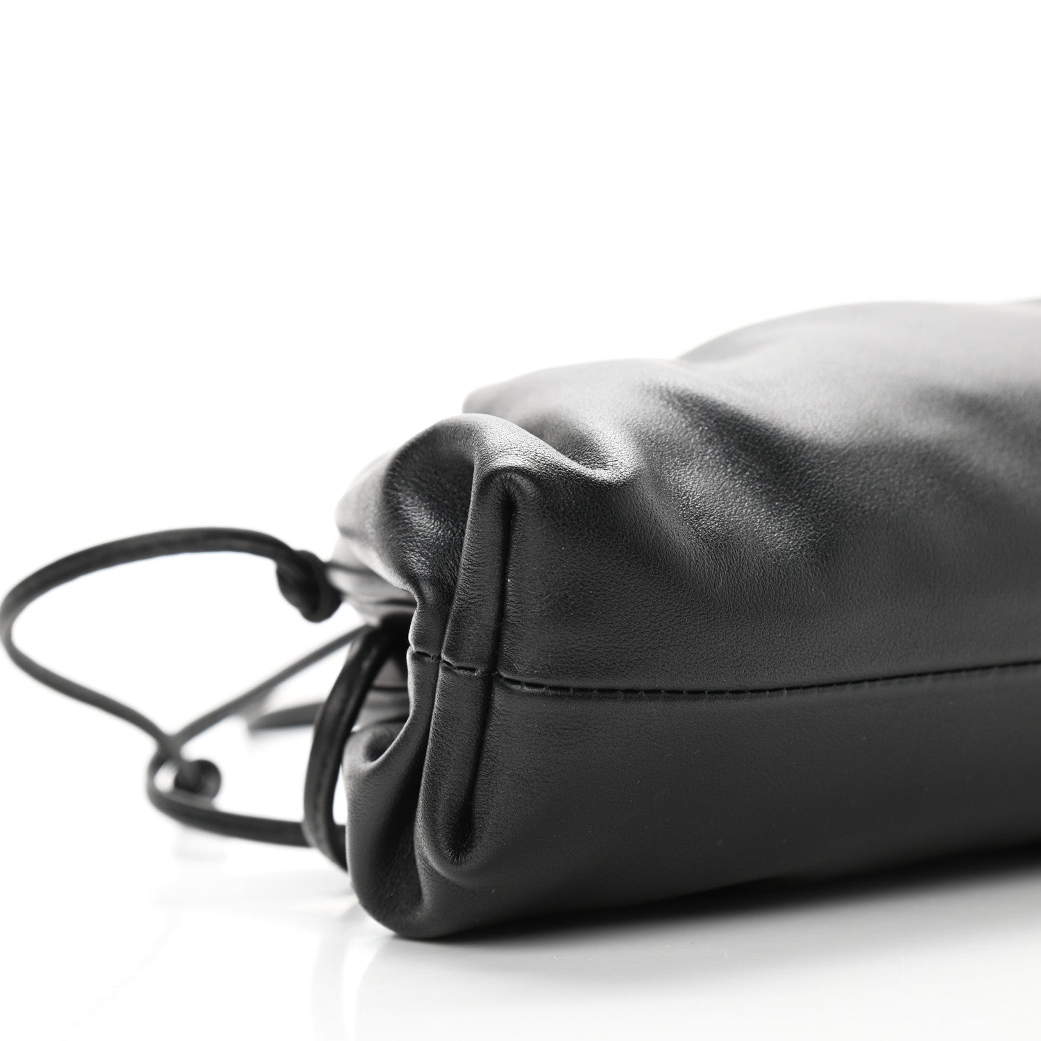 Bottega Veneta Butter Calfskin The Mini Pouch Black 9 of 10