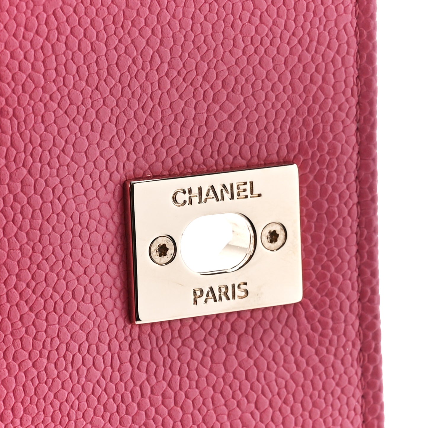 Caviar Quilted Medium Business Affinity Flap Light Pink