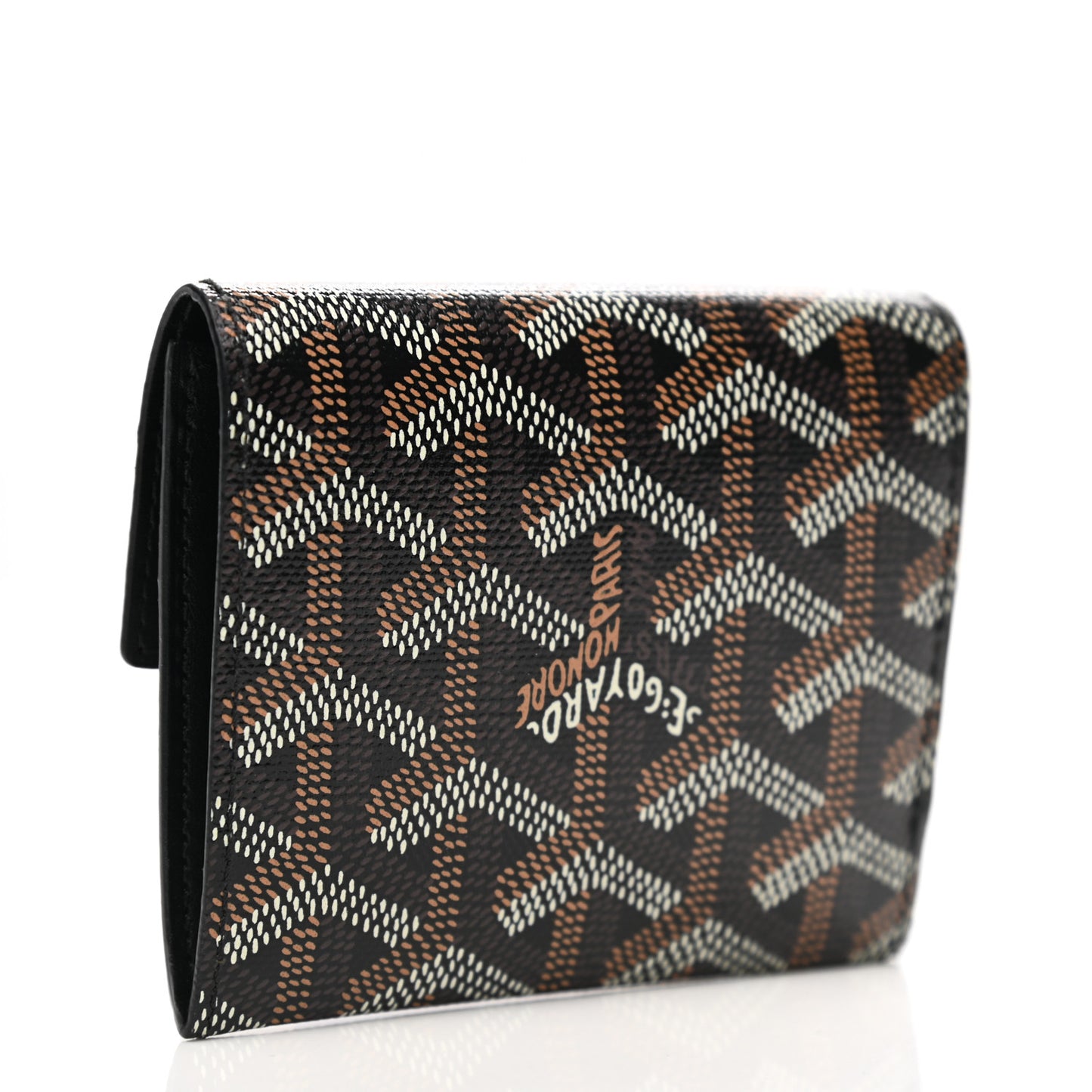 Goyardine Marigny Coin Purse Wallet Black