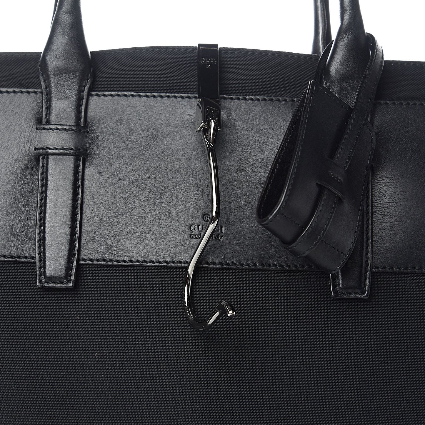 Canvas Large Garment Bag Black