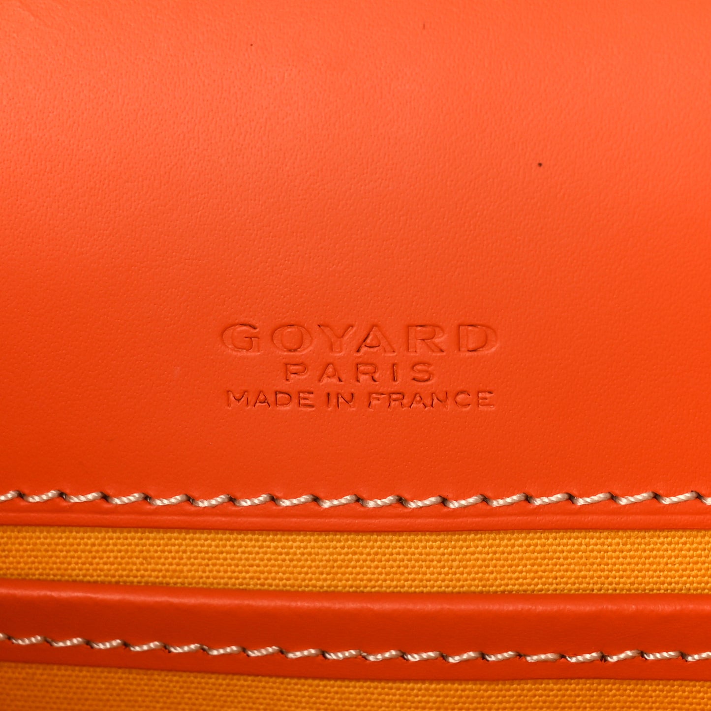 Goyardine Belvedere II PM Messenger Bag Orange