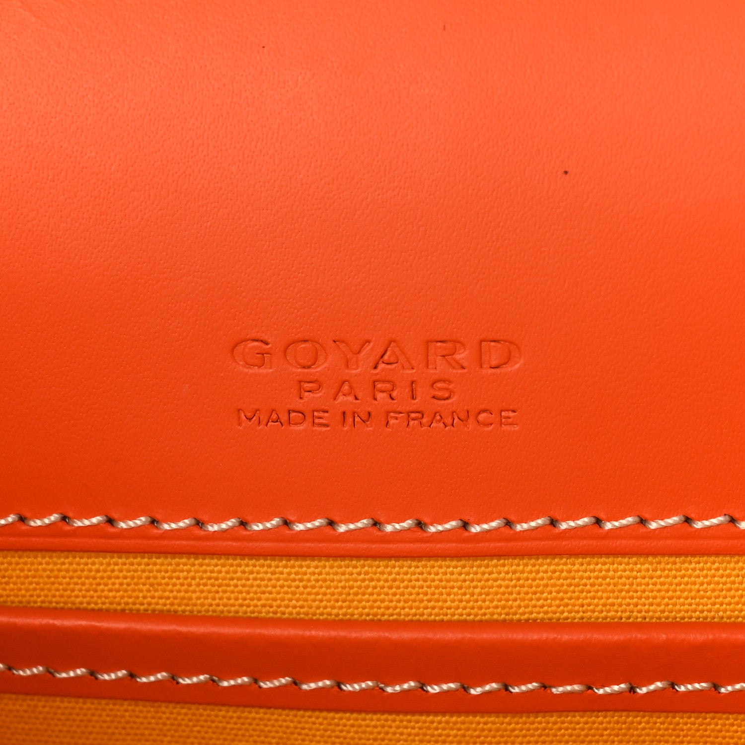 Goyard Goyardine Belvedere II PM Messenger Bag Orange 6 of 8